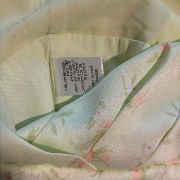 Camila Coelho Floral Women's Corset Top - Light Green - Picture 4 of 7